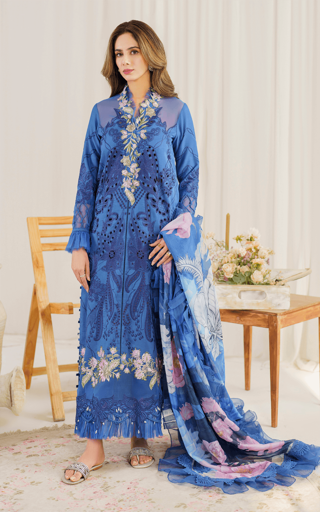 Asifa & Nabeel | Luxury Lawn | Peri Winkal PP-4