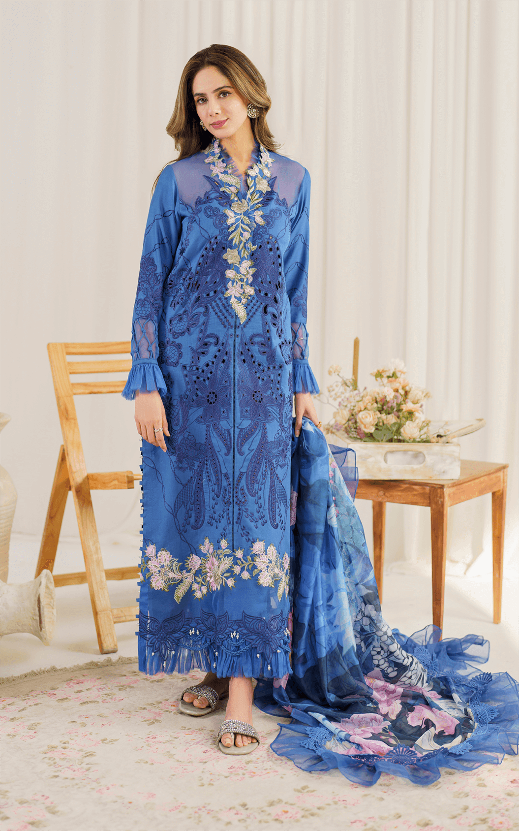 Asifa & Nabeel | Luxury Lawn | Peri Winkal PP-4