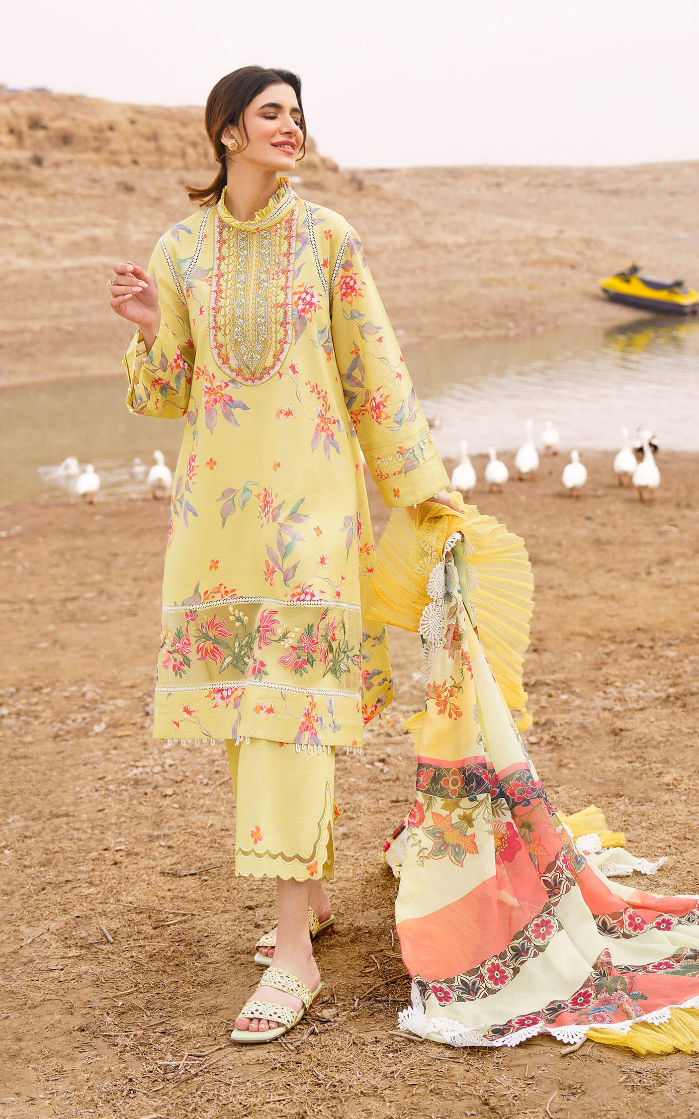 Asifa and Nabeel | Meraki Summer 24 | ORCHID-U141M007 -  Asifa and Nabeel Luxury - Original Designer Dress - House of Maryam