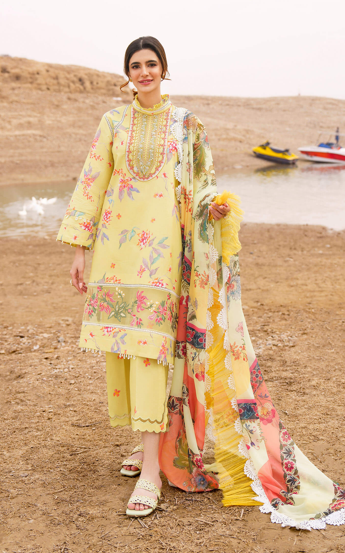 Asifa and Nabeel | Meraki Summer 24 | ORCHID-U141M007 -  Asifa and Nabeel Luxury - Original Designer Dress - House of Maryam