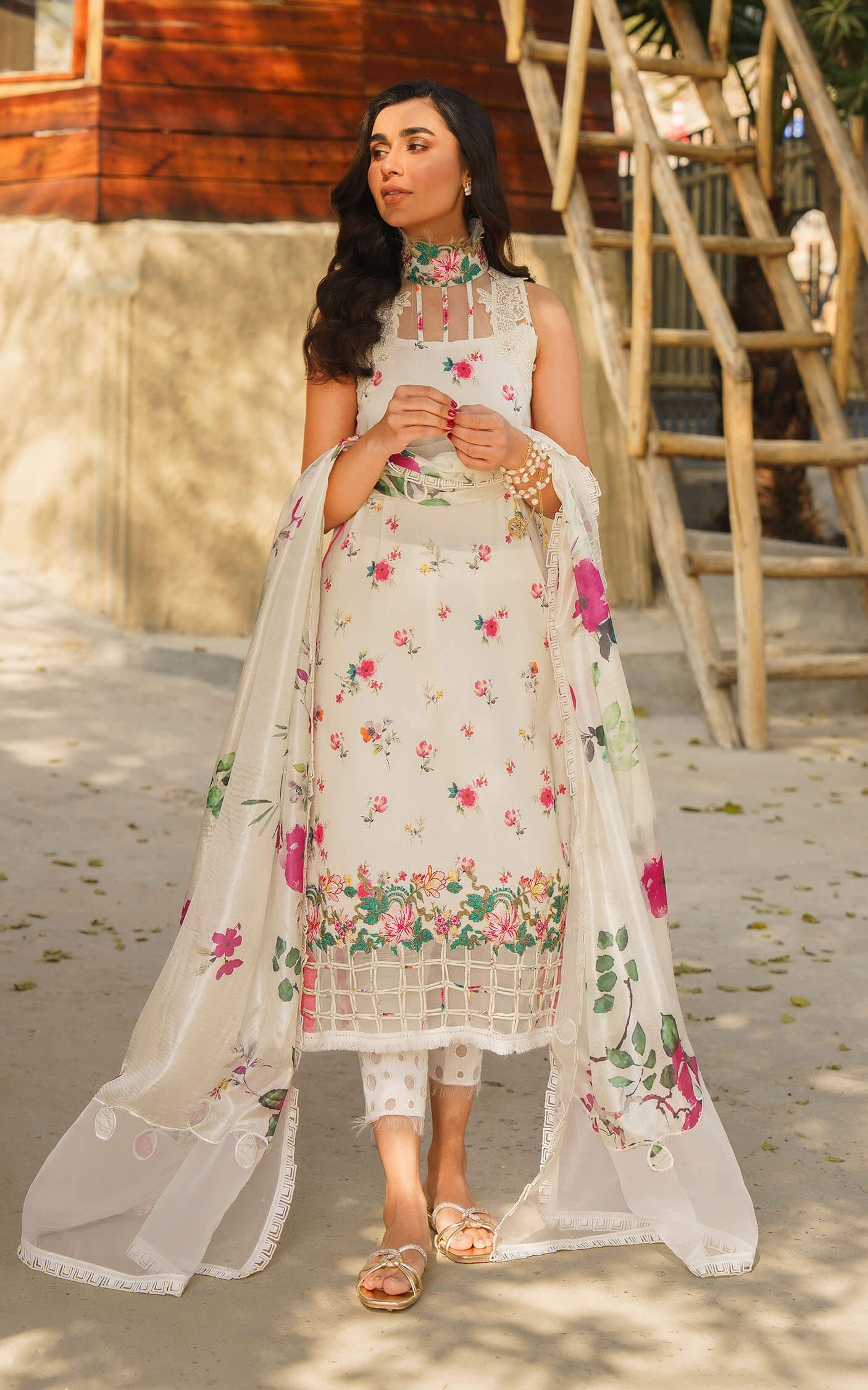 Asifa and Nabeel | Meraki Summer 24 | ASTER-U141M015 -  Asifa and Nabeel Luxury - Original Designer Dress - House of Maryam