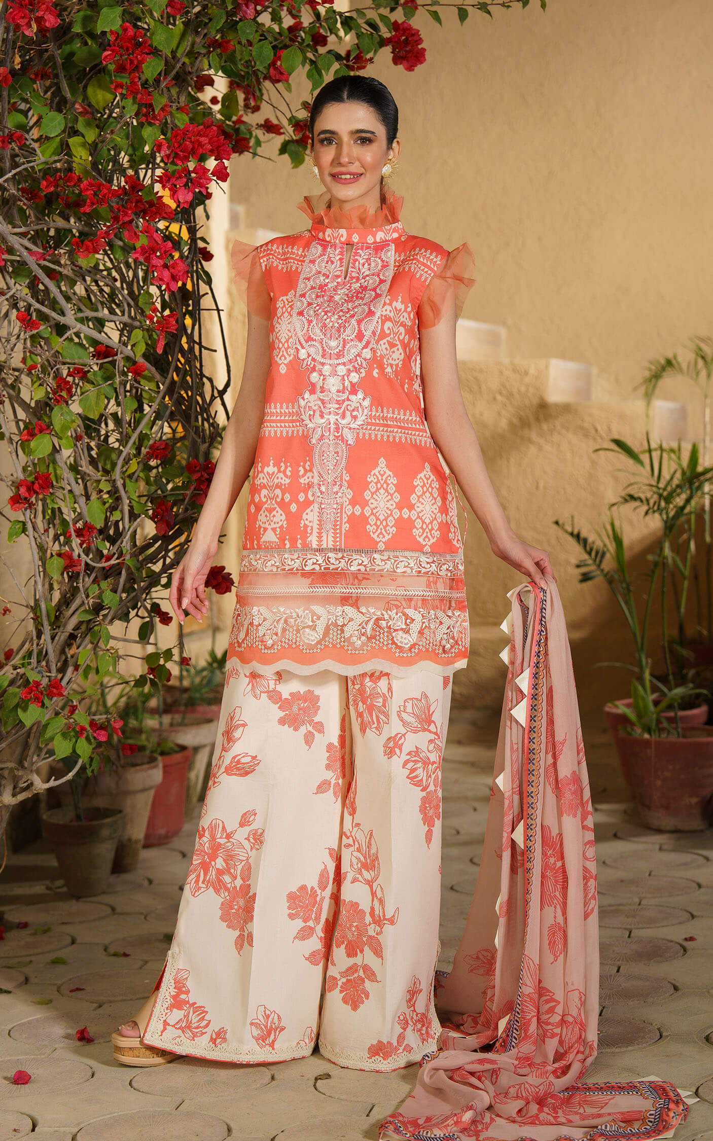 Asifa and Nabeel | Meraki Summer 24 | DAHLIA-U141M001 -  Asifa and Nabeel Luxury - Original Designer Dress - House of Maryam