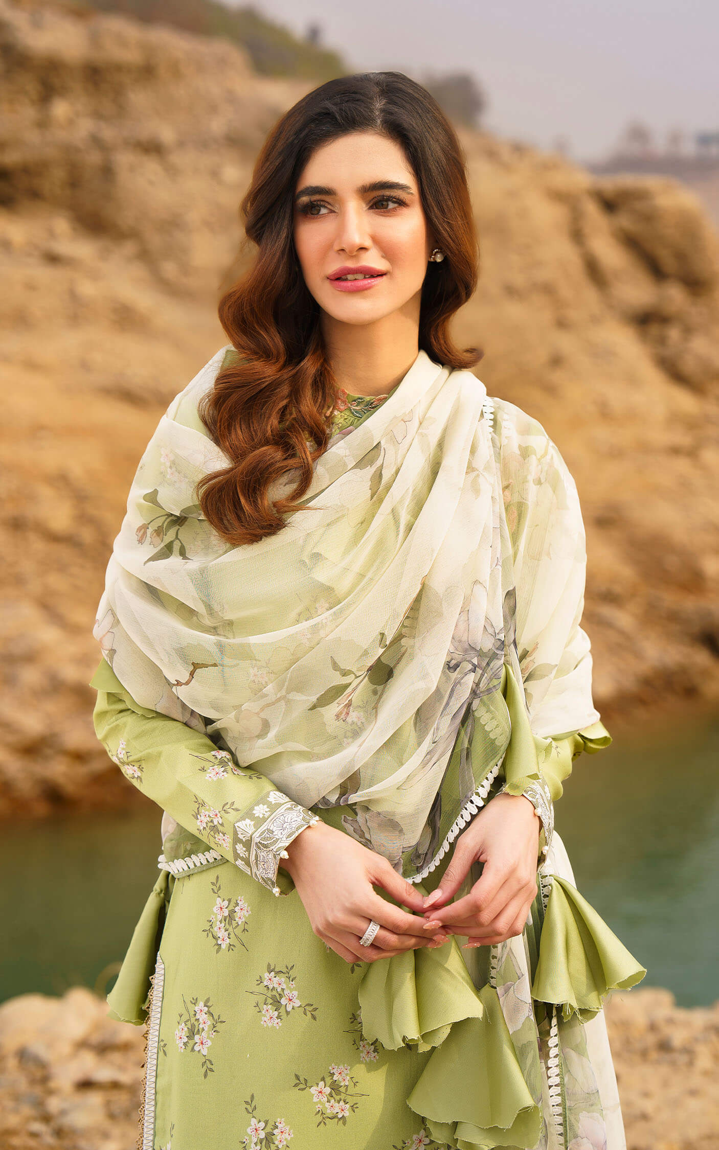 Asifa and Nabeel | Meraki Summer 24 | Lara - Official Asifa and Nabeel - Agha Fabrics UK