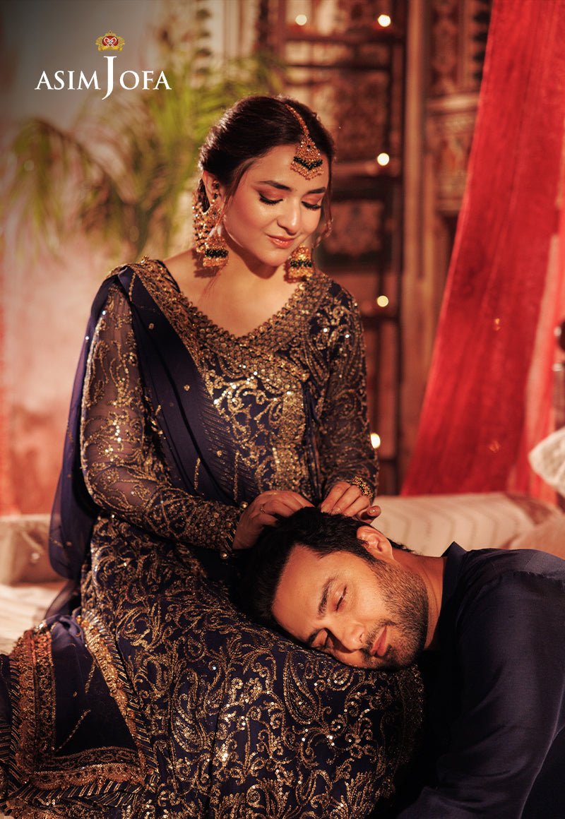 Asim Jofa | Chikankari EidÃÂ¢ÃÂÃÂ24 | AJCE-01 - Official Asim Jofa - Agha Fabrics UK