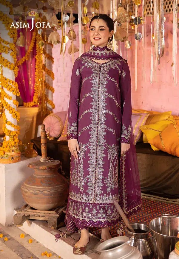 Asim Jofa | Dastaan Collection 24 | AJDA-18 - Official Asim Jofa - Agha Fabrics UK