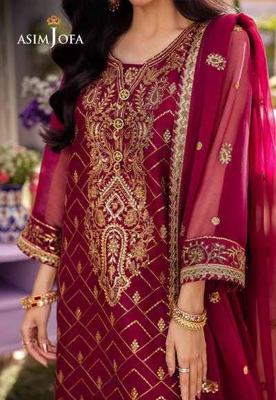 Asim Jofa | Dhanak Rang Collection | AJCF-01 - Official asim - Agha Fabrics UK