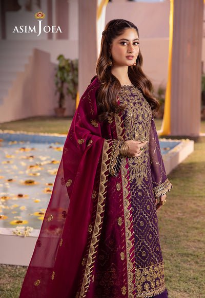 Asim Jofa | Dhanak Rang Collection | AJCF-02 - Official Asim Jofa - Agha Fabrics UK