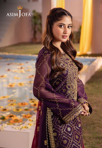 Asim Jofa | Dhanak Rang Collection | AJCF-02 - Official Asim Jofa - Agha Fabrics UK
