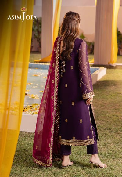 Asim Jofa | Dhanak Rang Collection | AJCF-02 - Official Asim Jofa - Agha Fabrics UK