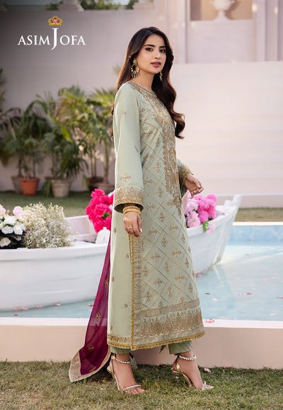 Asim Jofa | Dhanak Rang Collection | AJCF-06 - Official Asim Jofa - Agha Fabrics UK