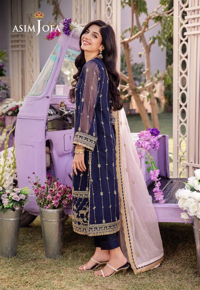 Asim Jofa | Dhanak Rang Collection | AJCF-09 - Official Asim Jofa - Agha Fabrics UK