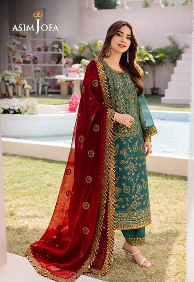 Asim Jofa | Dhanak Rang Collection | AJCF-11 - Official Asim Jofa - Agha Fabrics UK