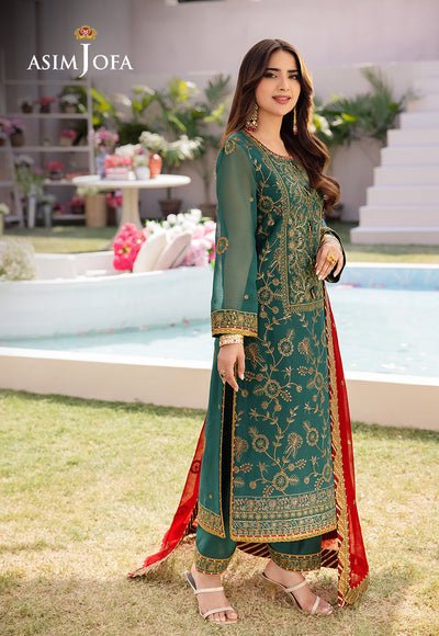Asim Jofa | Dhanak Rang Collection | AJCF-11 - Official Asim Jofa - Agha Fabrics UK