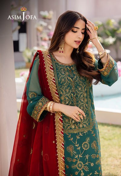 Asim Jofa | Dhanak Rang Collection | AJCF-11 - Official Asim Jofa - Agha Fabrics UK