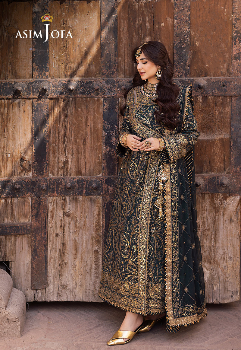 Asim Jofa | Chikankari EidÃÂ¢ÃÂÃÂ24 | AJCE-03 - Official Asim Jofa - Agha Fabrics UK