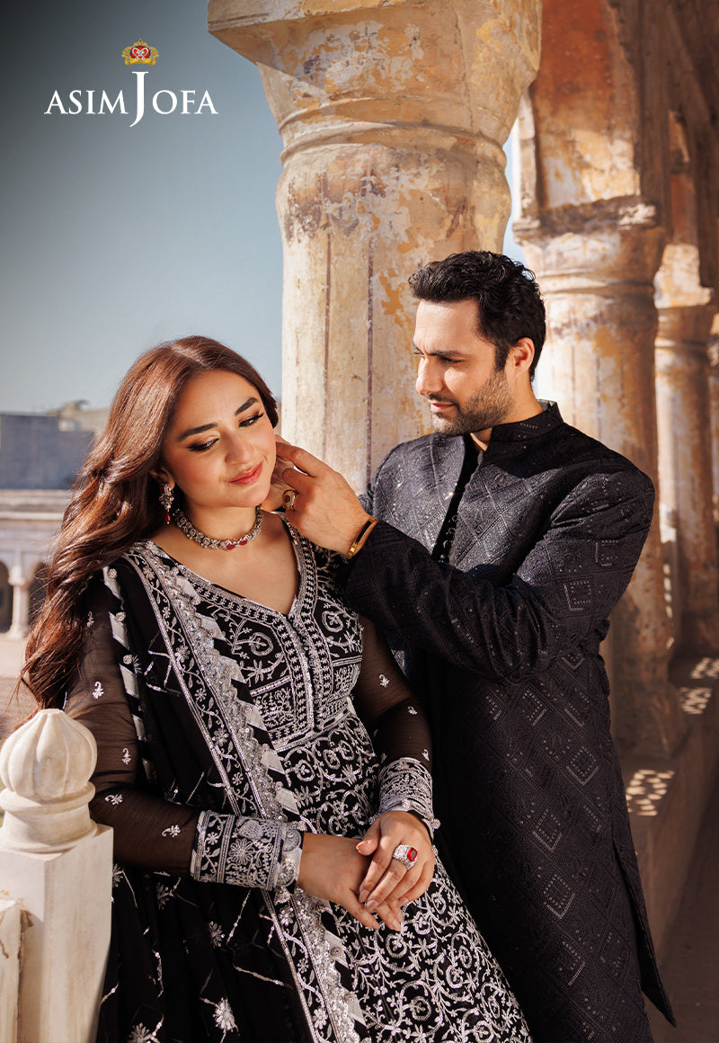 Asim Jofa | Chikankari EidÃÂ¢ÃÂÃÂ24 | AJCE-02 - Official Asim Jofa - Agha Fabrics UK