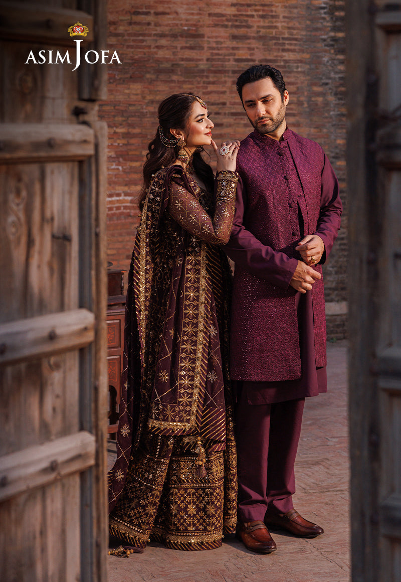 Asim Jofa | Chikankari EidÃÂ¢ÃÂÃÂ24 | AJCE-05 - Official Asim Jofa - Agha Fabrics UK