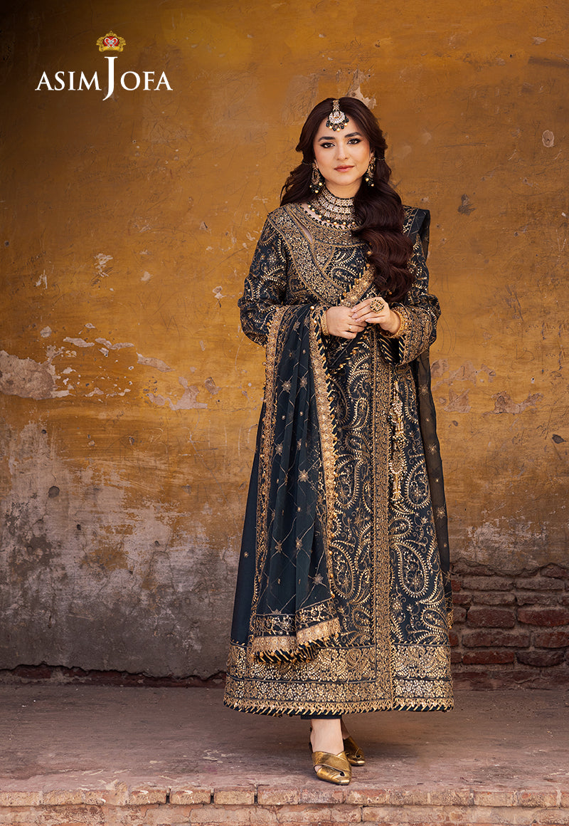 Asim Jofa | Chikankari EidÃÂ¢ÃÂÃÂ24 | AJCE-03 - Official Asim Jofa - Agha Fabrics UK