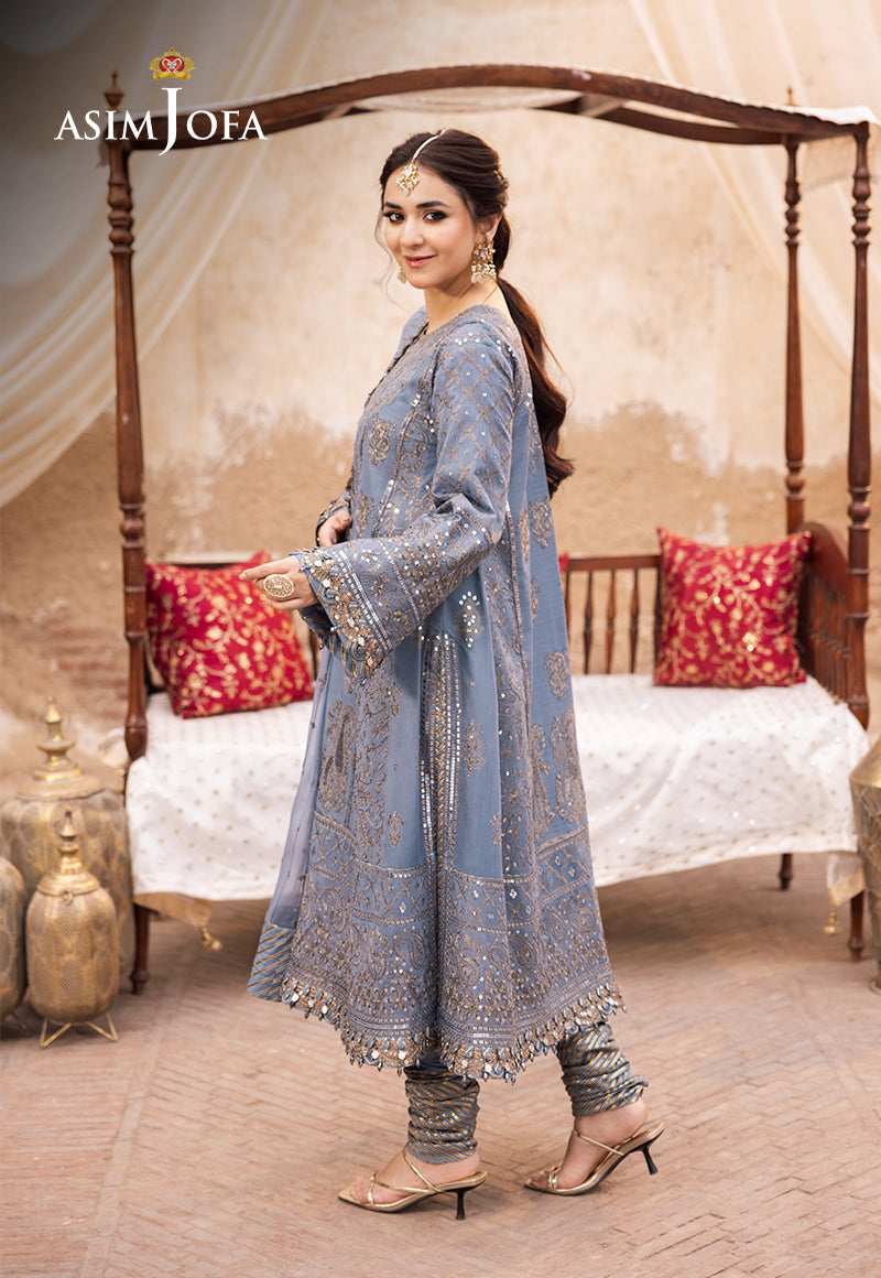 Asim Jofa | Chikankari EidÃÂ¢ÃÂÃÂ24 | AJCE-12 - Official Asim Jofa - Agha Fabrics UK