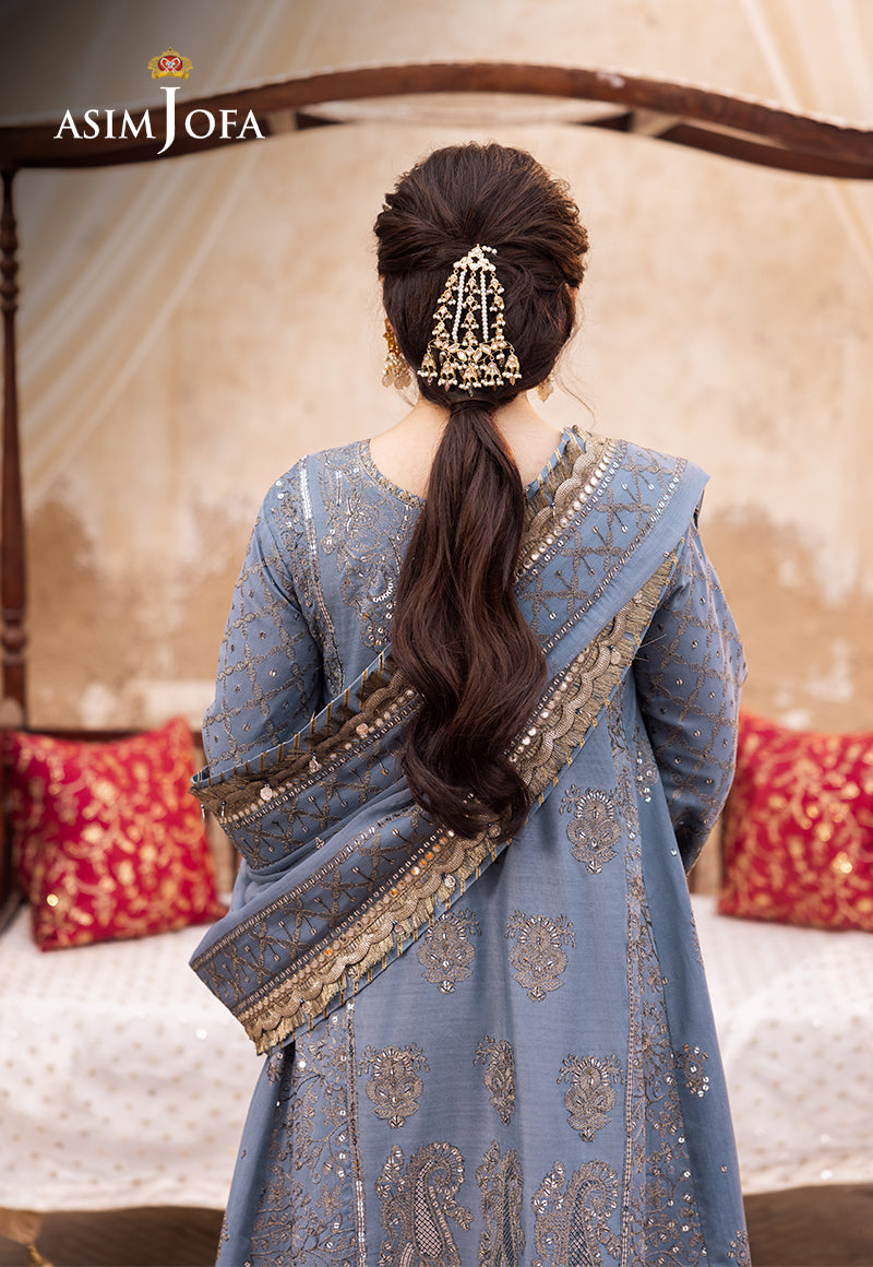 Asim Jofa | Chikankari EidÃÂ¢ÃÂÃÂ24 | AJCE-12 - Official Asim Jofa - Agha Fabrics UK