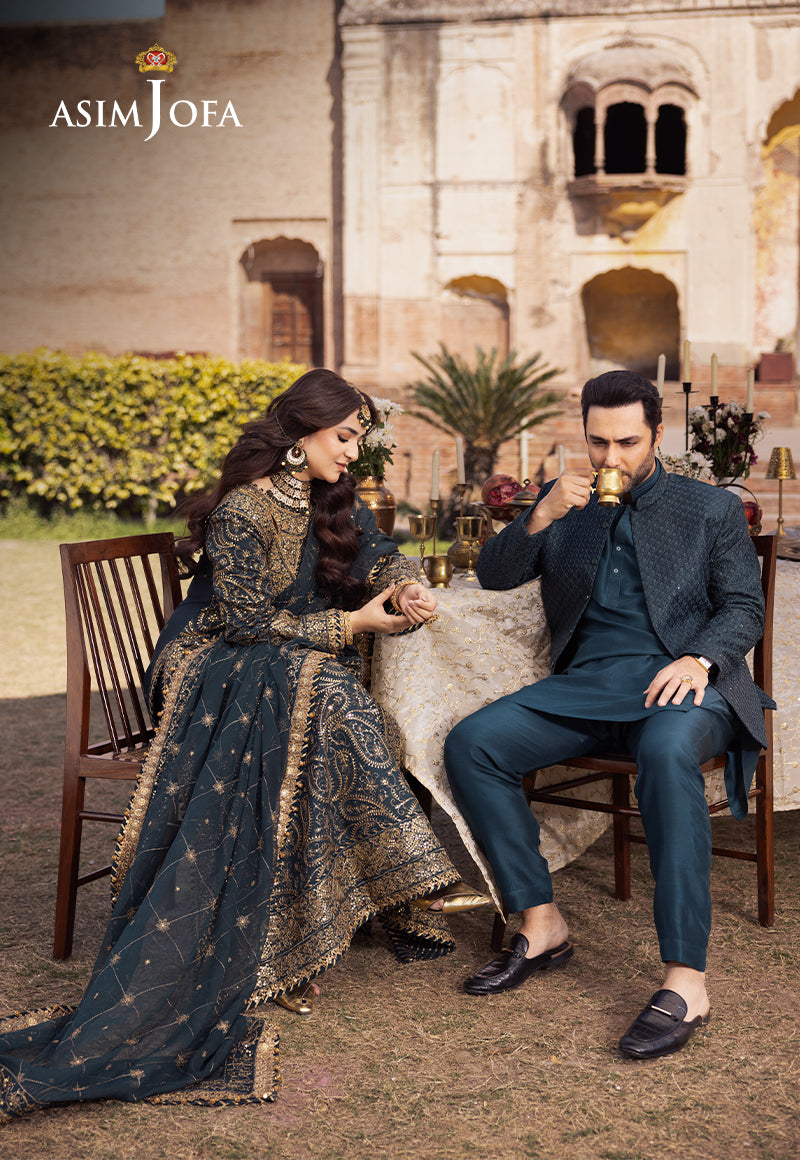 Asim Jofa | Chikankari EidÃÂ¢ÃÂÃÂ24 | AJCE-03 - Official Asim Jofa - Agha Fabrics UK