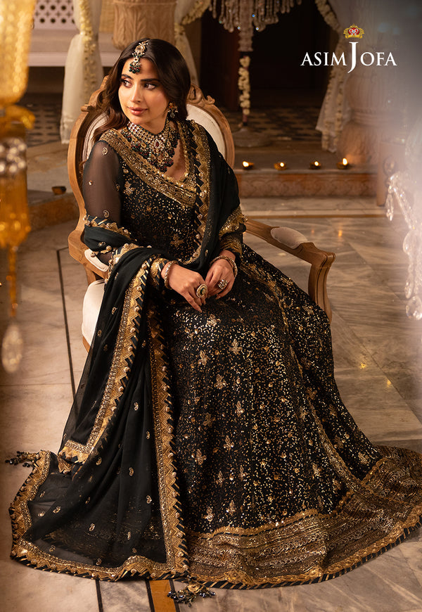 Asim Jofa | Shehnai Festive Collection | AJSH-05 - Official Asim Jofa - Agha Fabrics UK