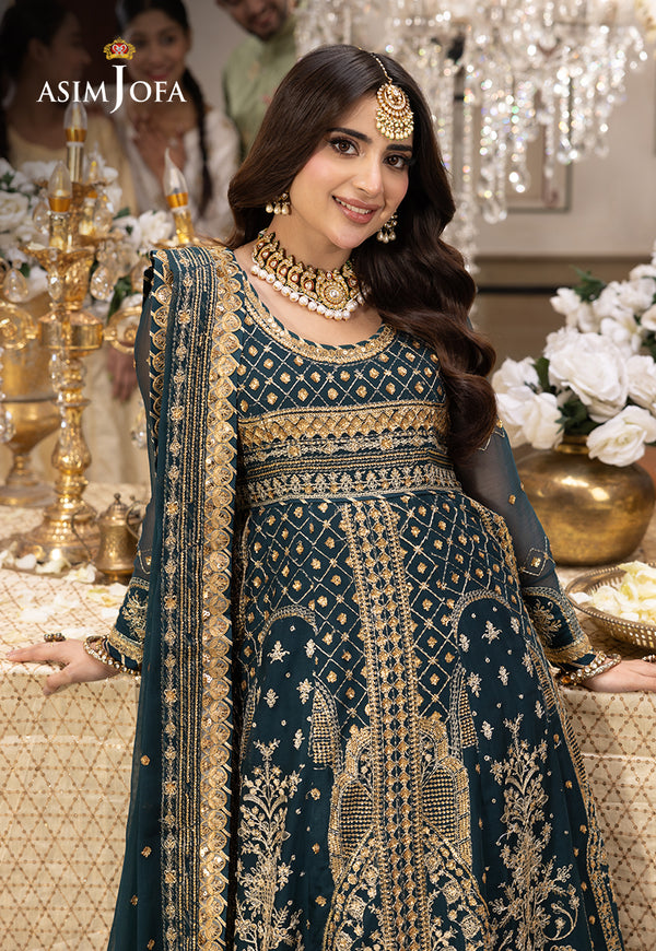 Asim Jofa | Shehnai Festive Collection | AJSH-18 - Official Asim Jofa - Agha Fabrics UK