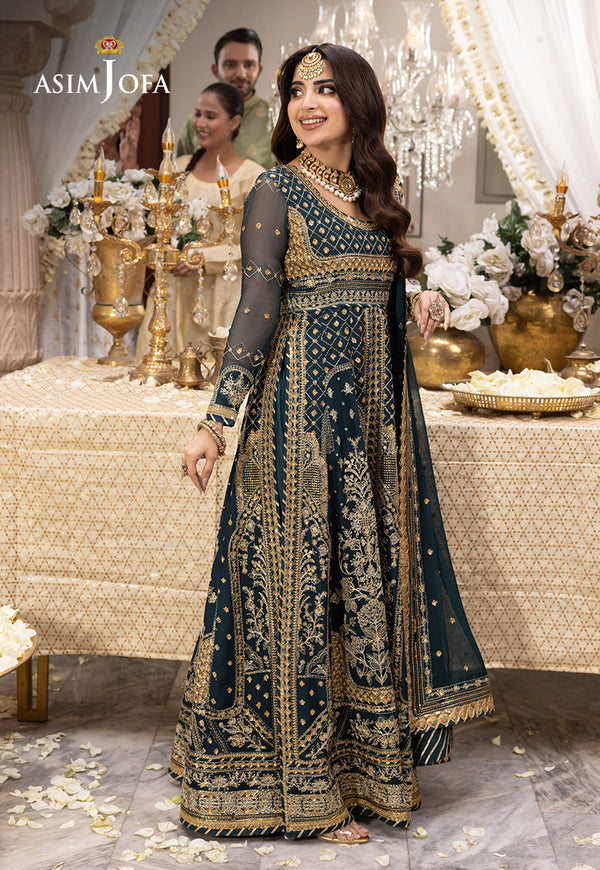 Asim Jofa | Shehnai Festive Collection | AJSH-18 - Official Asim Jofa - Agha Fabrics UK