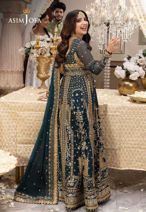 Asim Jofa | Shehnai Festive Collection | AJSH-18 - Official Asim Jofa - Agha Fabrics UK
