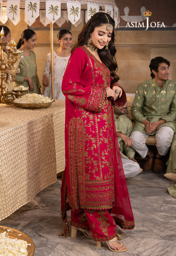 Asim Jofa | Shehnai Festive Collection | AJSH-09 - Official Asim Jofa - Agha Fabrics UK