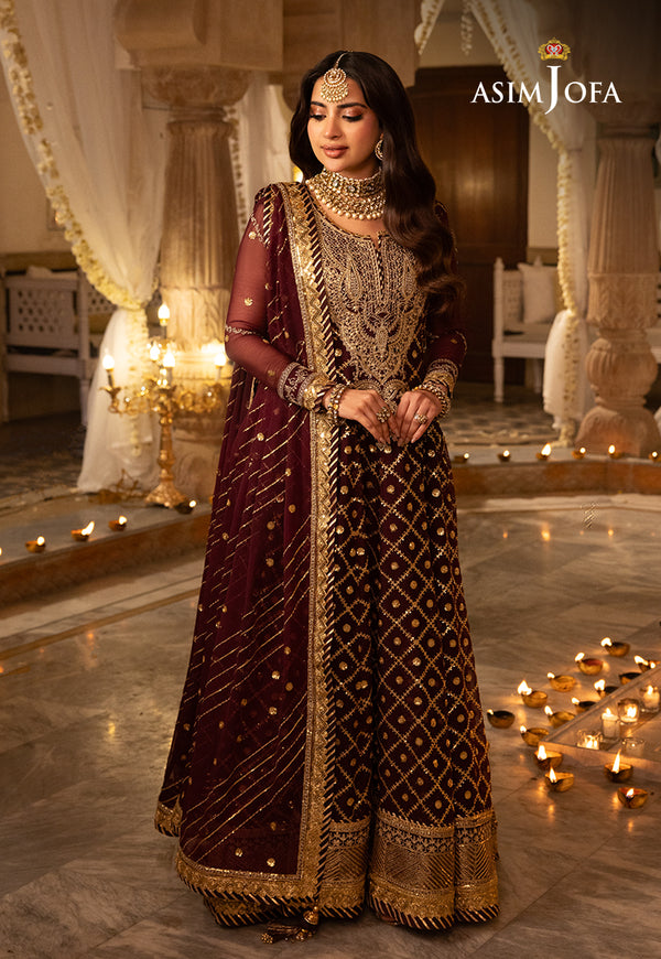 Asim Jofa | Shehnai Festive Collection | AJSH-04 - Official Asim Jofa - Agha Fabrics UK