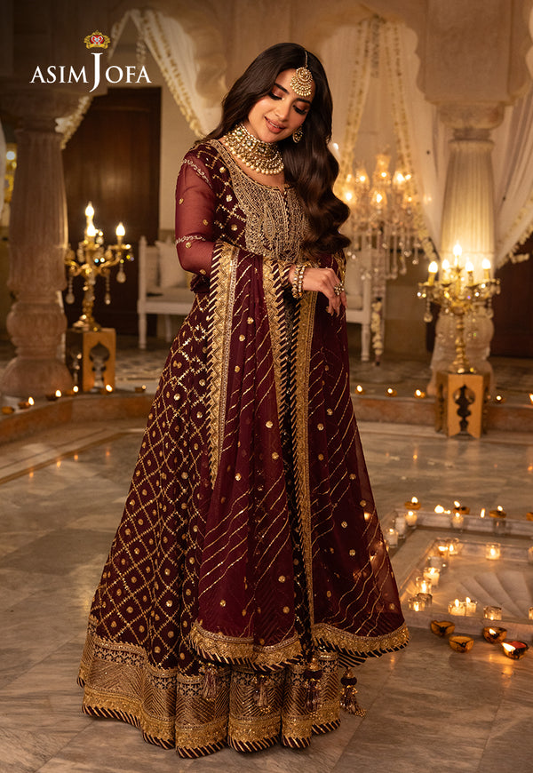 Asim Jofa | Shehnai Festive Collection | AJSH-04 - Official Asim Jofa - Agha Fabrics UK