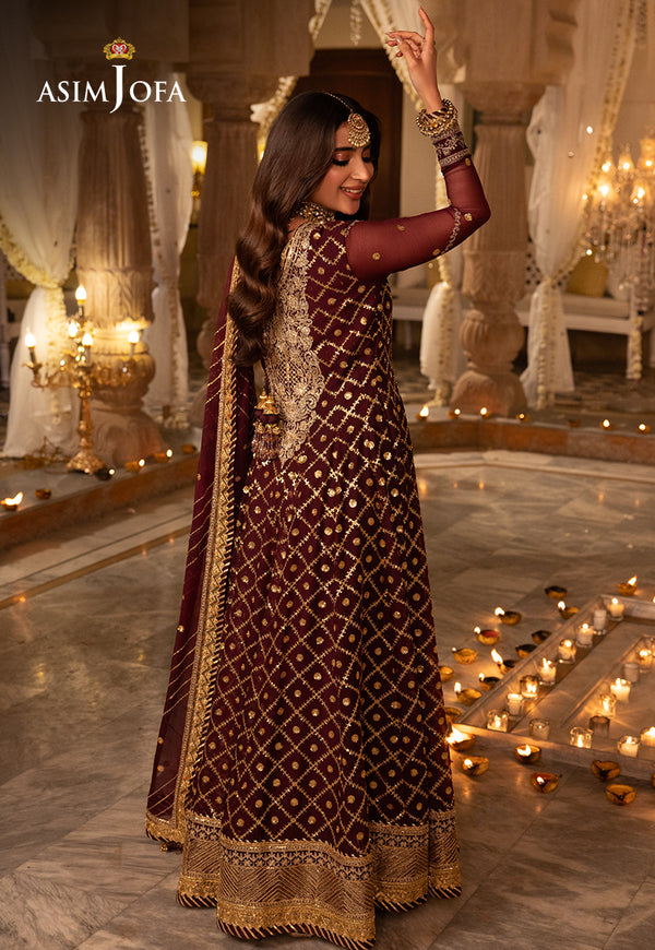 Asim Jofa | Shehnai Festive Collection | AJSH-04 - Official Asim Jofa - Agha Fabrics UK