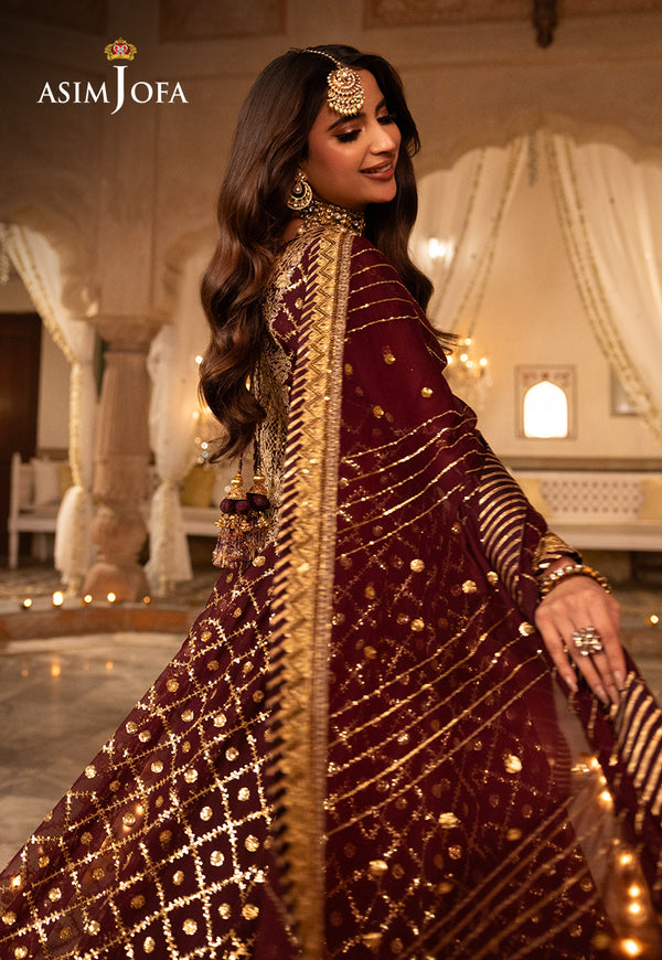 Asim Jofa | Shehnai Festive Collection | AJSH-04 - Official Asim Jofa - Agha Fabrics UK