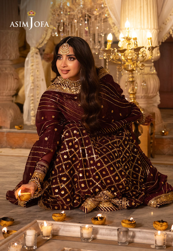 Asim Jofa | Shehnai Festive Collection | AJSH-04 - Official Asim Jofa - Agha Fabrics UK