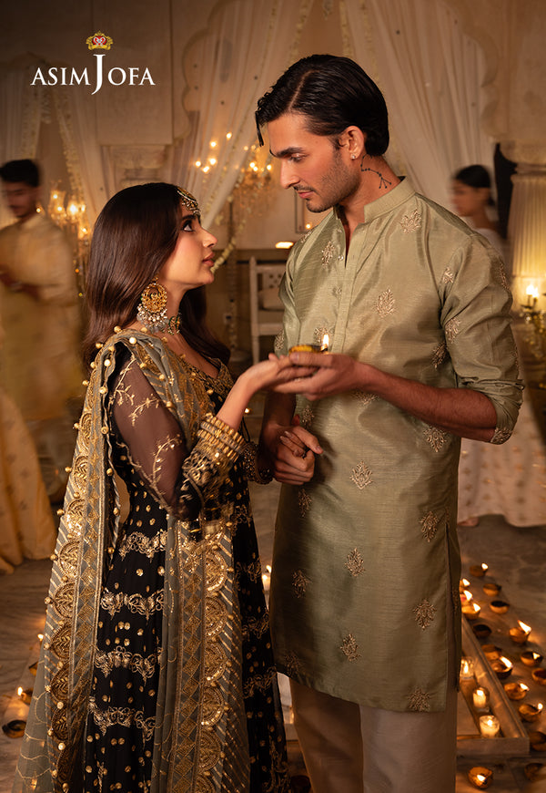 Asim Jofa | Shehnai Festive Collection | AJSH-08 - Official Asim Jofa - Agha Fabrics UK