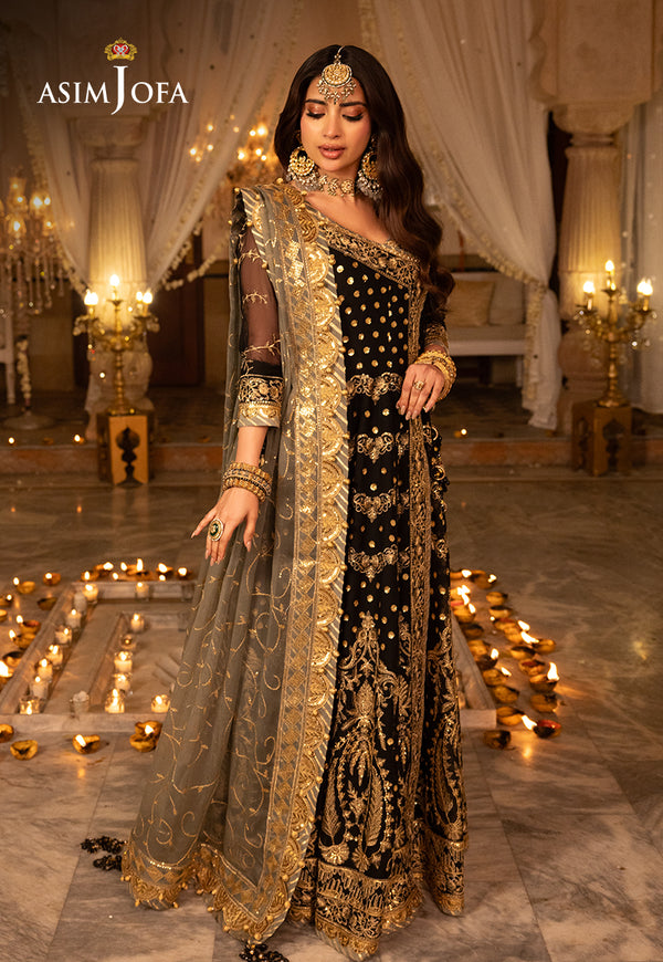 Asim Jofa | Shehnai Festive Collection | AJSH-08 - Official Asim Jofa - Agha Fabrics UK