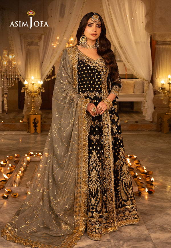 Asim Jofa | Shehnai Festive Collection | AJSH-08 - Official Asim Jofa - Agha Fabrics UK