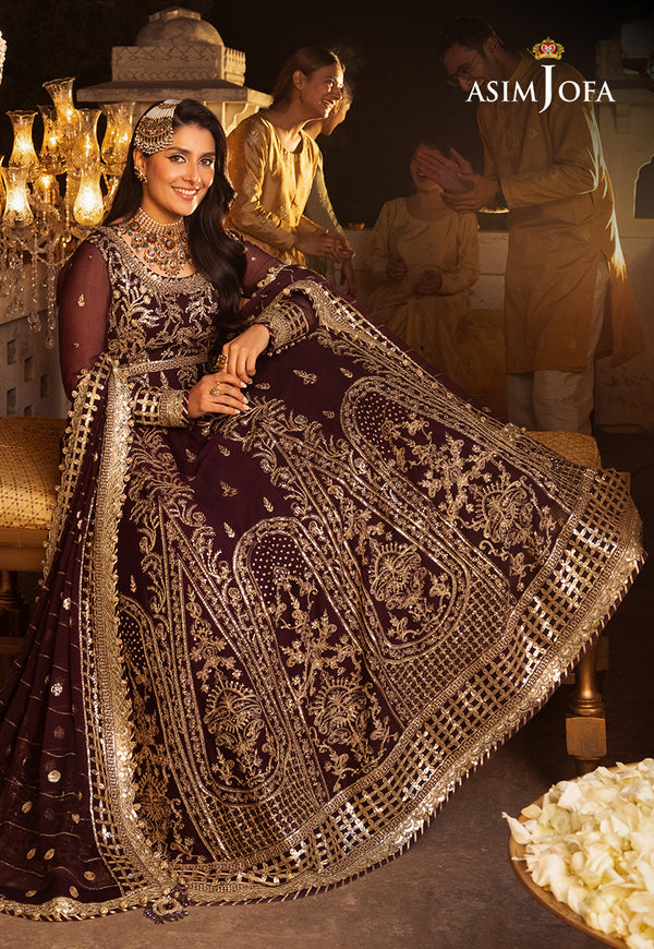 Asim Jofa | Shehnai Festive Collection | AJSH-02 - Official Asim Jofa - Agha Fabrics UK