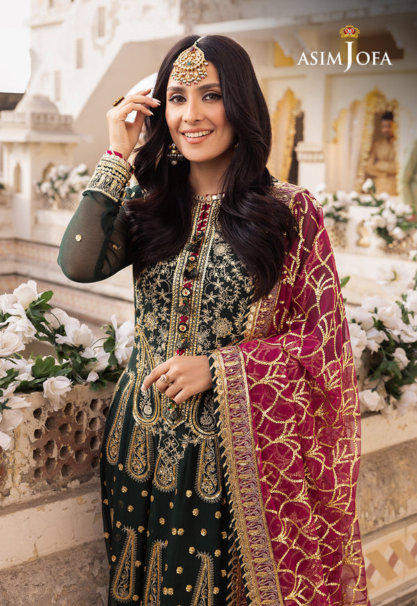 Asim Jofa | Shehnai Festive Collection | AJSH-11 - Official Asim Jofa - Agha Fabrics UK