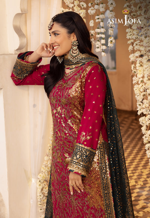 Asim Jofa | Shehnai Festive Collection | AJSH-19 - Official Asim Jofa - Agha Fabrics UK