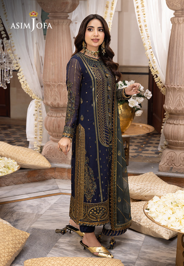 Asim Jofa | Shehnai Festive Collection | AJSH-12 - Official Asim Jofa - Agha Fabrics UK