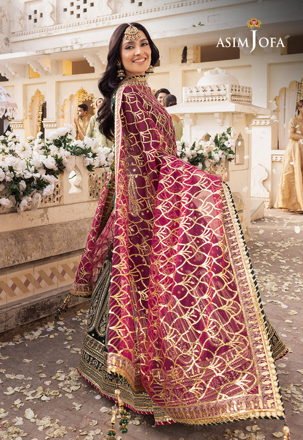 Asim Jofa | Shehnai Festive Collection | AJSH-11 - Official Asim Jofa - Agha Fabrics UK