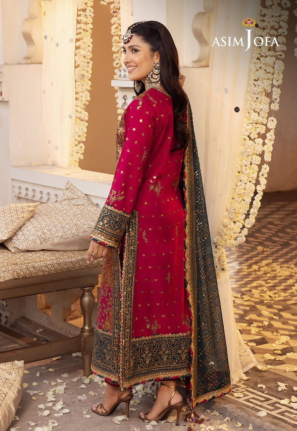 Asim Jofa | Shehnai Festive Collection | AJSH-19 - Official Asim Jofa - Agha Fabrics UK