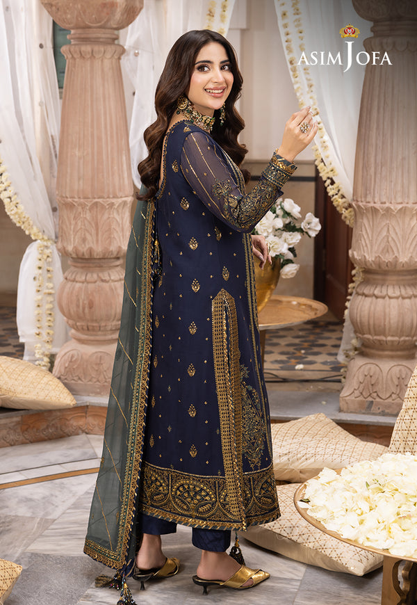 Asim Jofa | Shehnai Festive Collection | AJSH-12 - Official Asim Jofa - Agha Fabrics UK