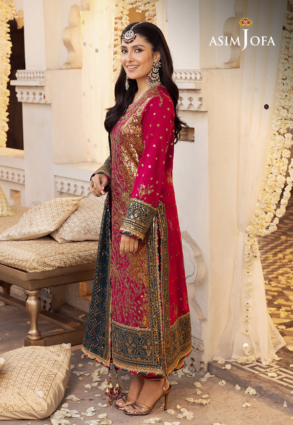 Asim Jofa | Shehnai Festive Collection | AJSH-19 - Official Asim Jofa - Agha Fabrics UK