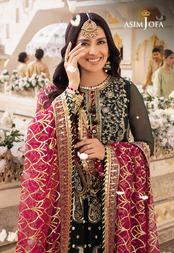 Asim Jofa | Shehnai Festive Collection | AJSH-11 - Official Asim Jofa - Agha Fabrics UK