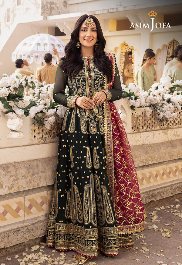Asim Jofa | Shehnai Festive Collection | AJSH-11 - Official Asim Jofa - Agha Fabrics UK