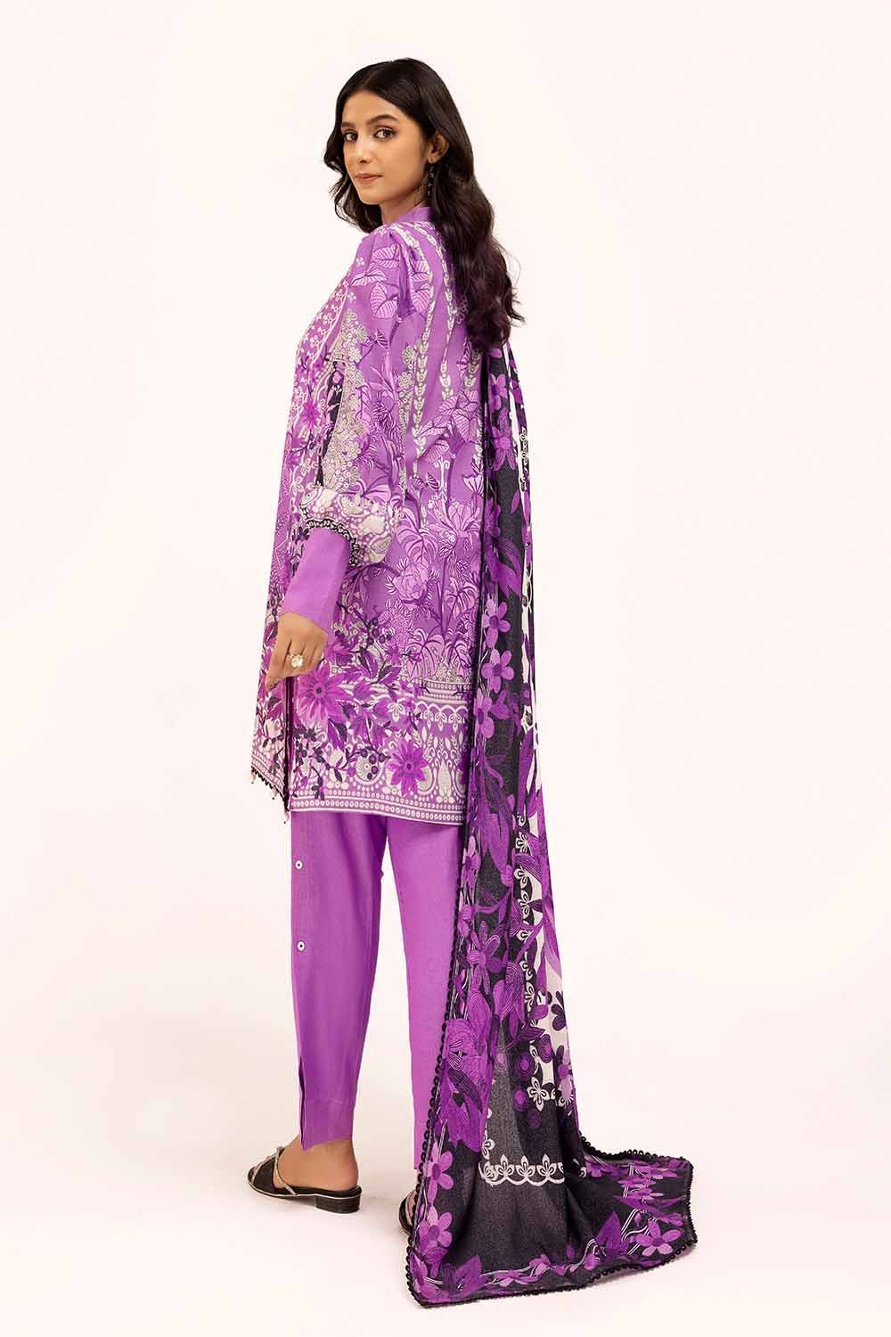 Gul Ahmed | Winter Collection 24 | Karandi Suit AY-42002 - Official Gul Ahmed - Agha Fabrics UK