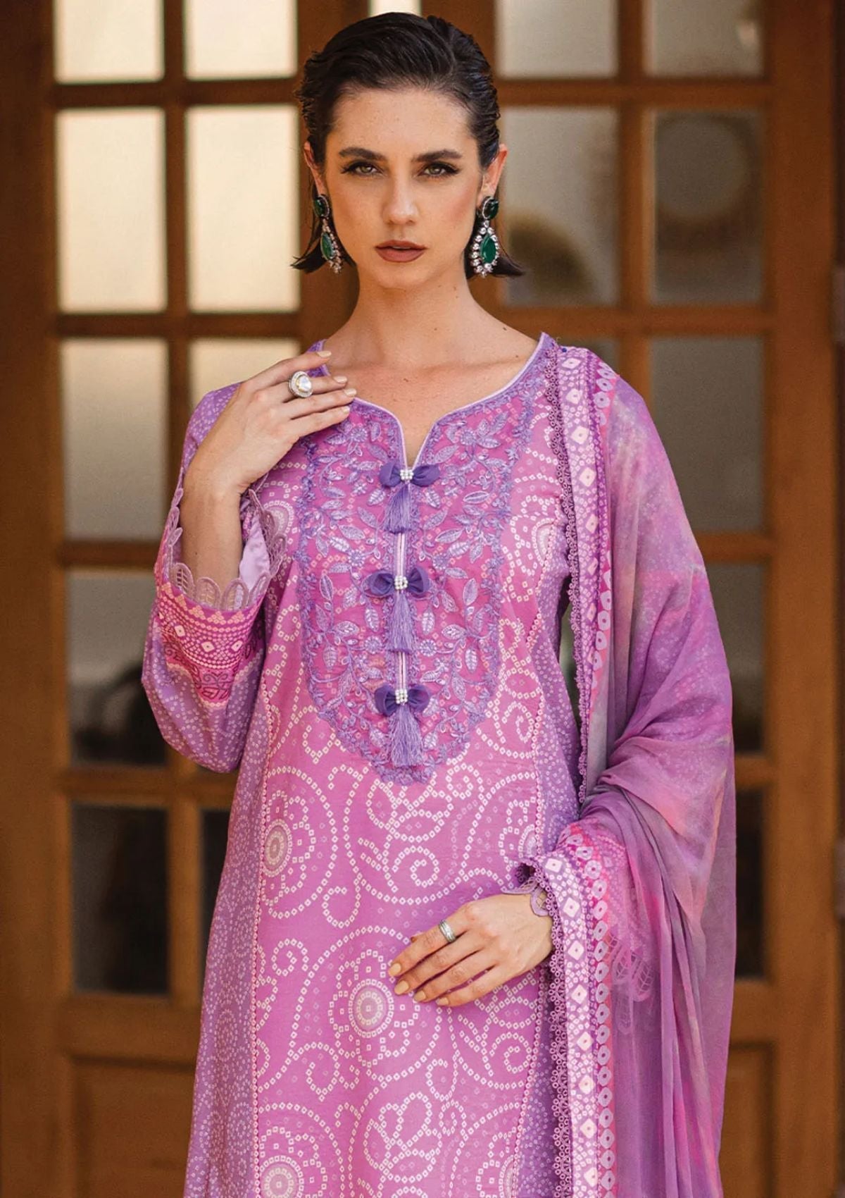 Lawn Collection - Roheenaz - Azalea - RA24#02 - A - Azure Dream